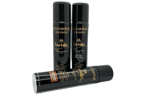 Saphir Suede Renovator 250ml 01 - Schwarz