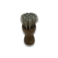 Cremebürste Rosshaar klein rund